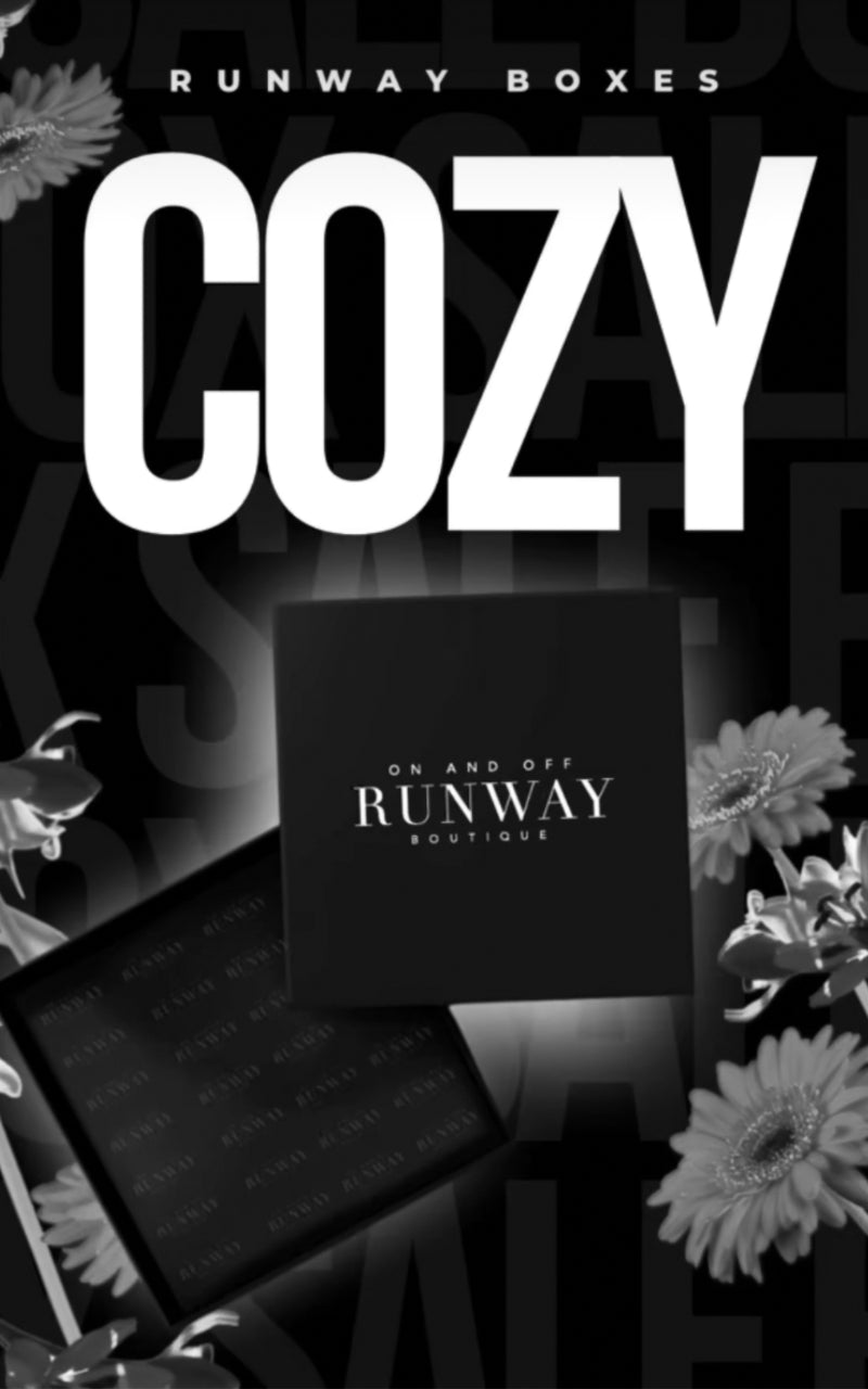 Cute, Chill & Cozy Runway Box I 3-Pieces I Review Description & Return Policy