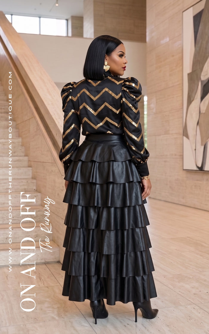 Endless Layers | Black | Review Description & Return Policy