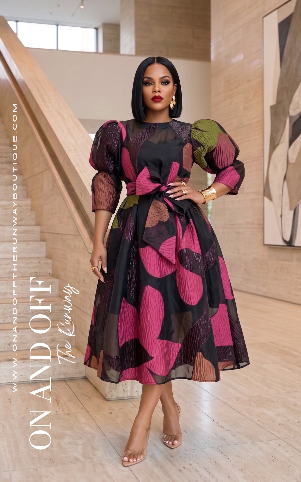 Boldly Beautiful | Dress | Review Description & Return Policy