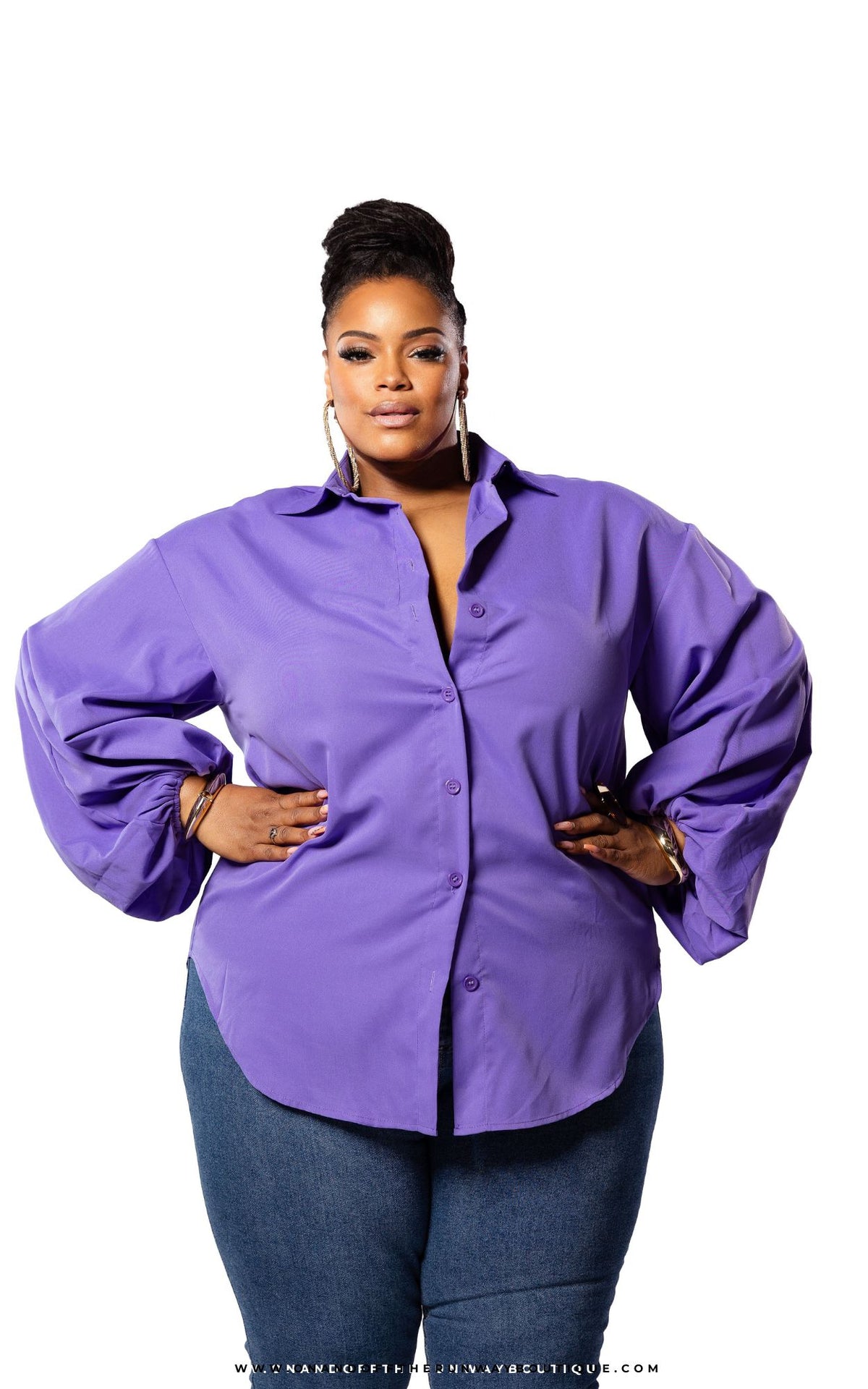 A Vibrant Blouse | Lavendar | Review Description & Return Policy