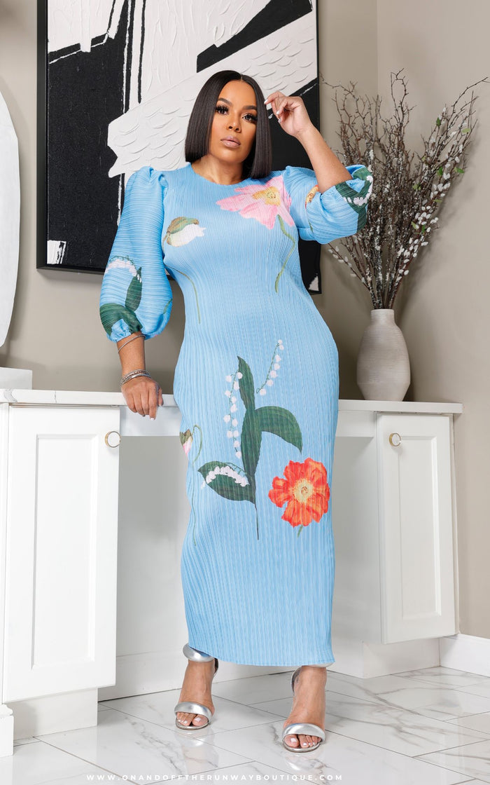 Spring'n | Blue | Review Description & Return Policy