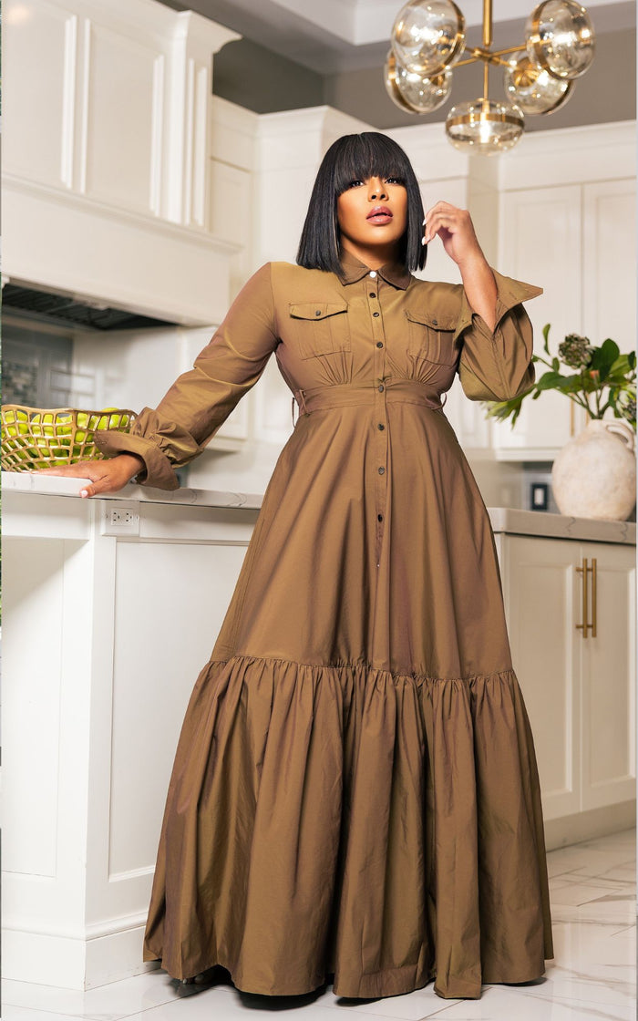 Elevate The Maxi Dress  | Review Description & Return Policy