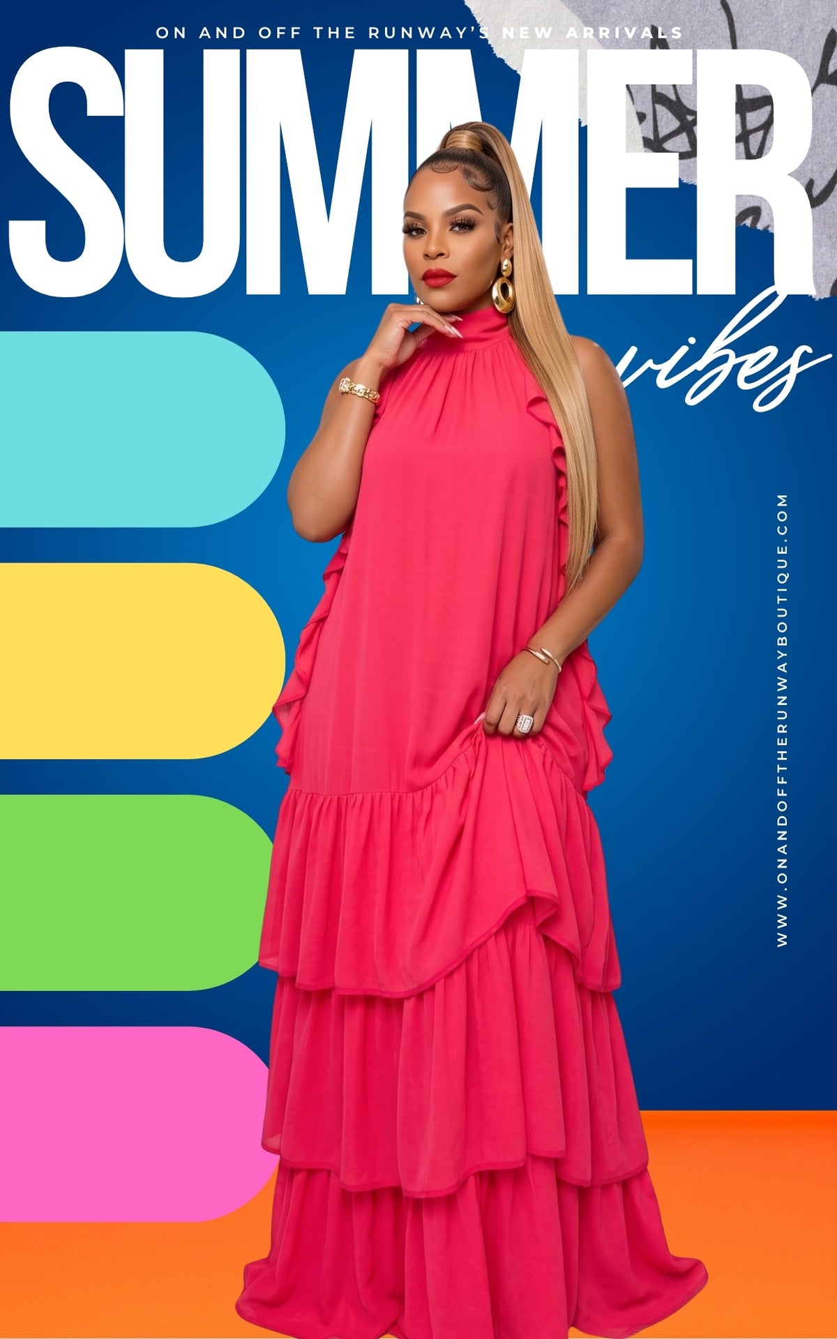 Apple Blossom |  Maxi Dress | Review Description & Return Policy