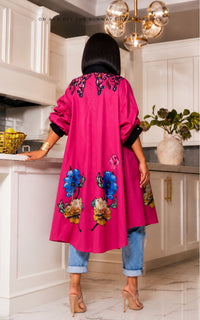 May Flowers | Oversized Shirt/Dress | Review Description & Return Policy