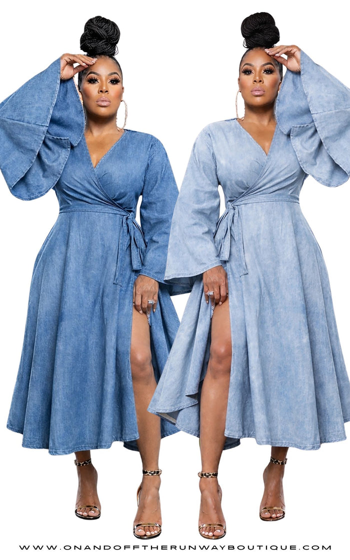 Denim All Day | Dress/Duster | Review Description & Return Policy