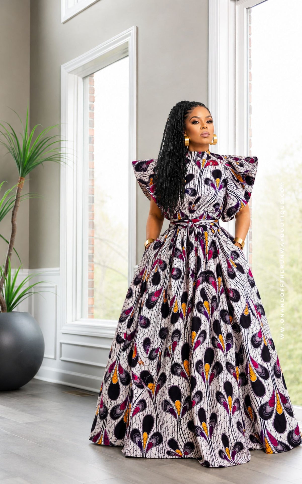 Maxi Skirt Set | Lilac | Review Description & Return Policy