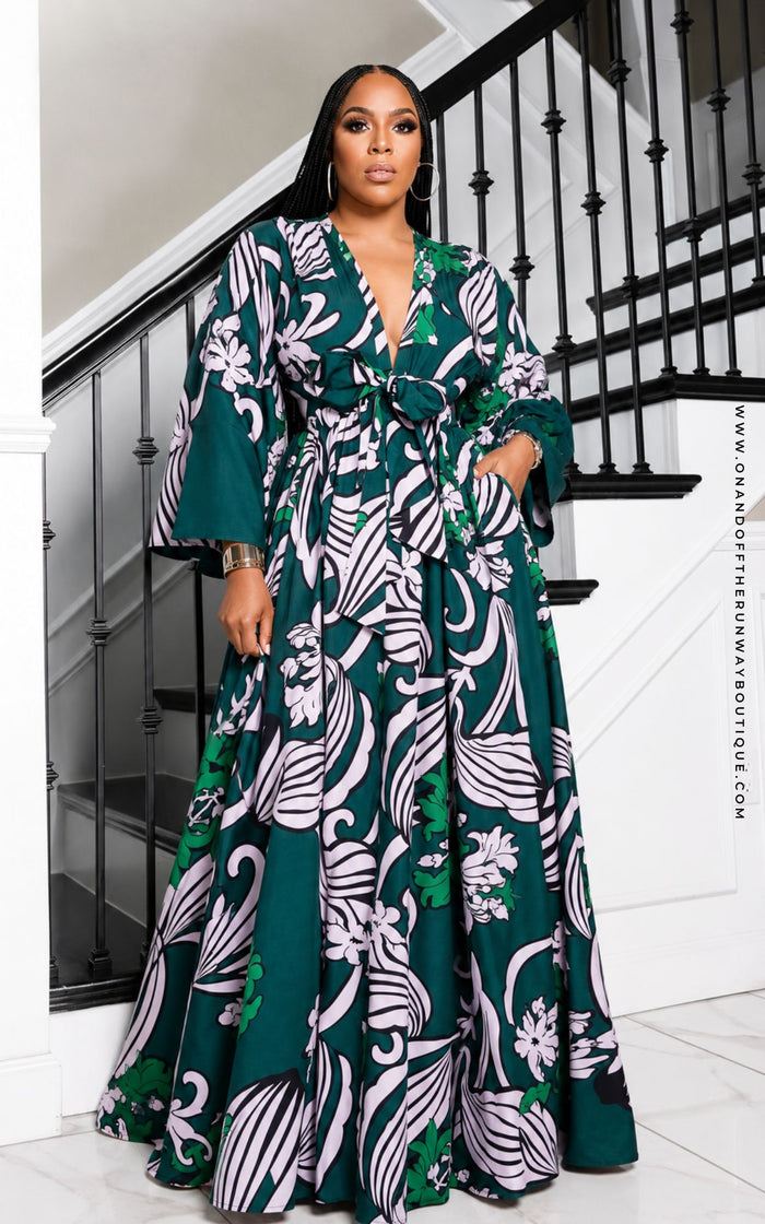 Mint Sorbet | Mint Multi Maxi Dress | Review Description & Return Policy