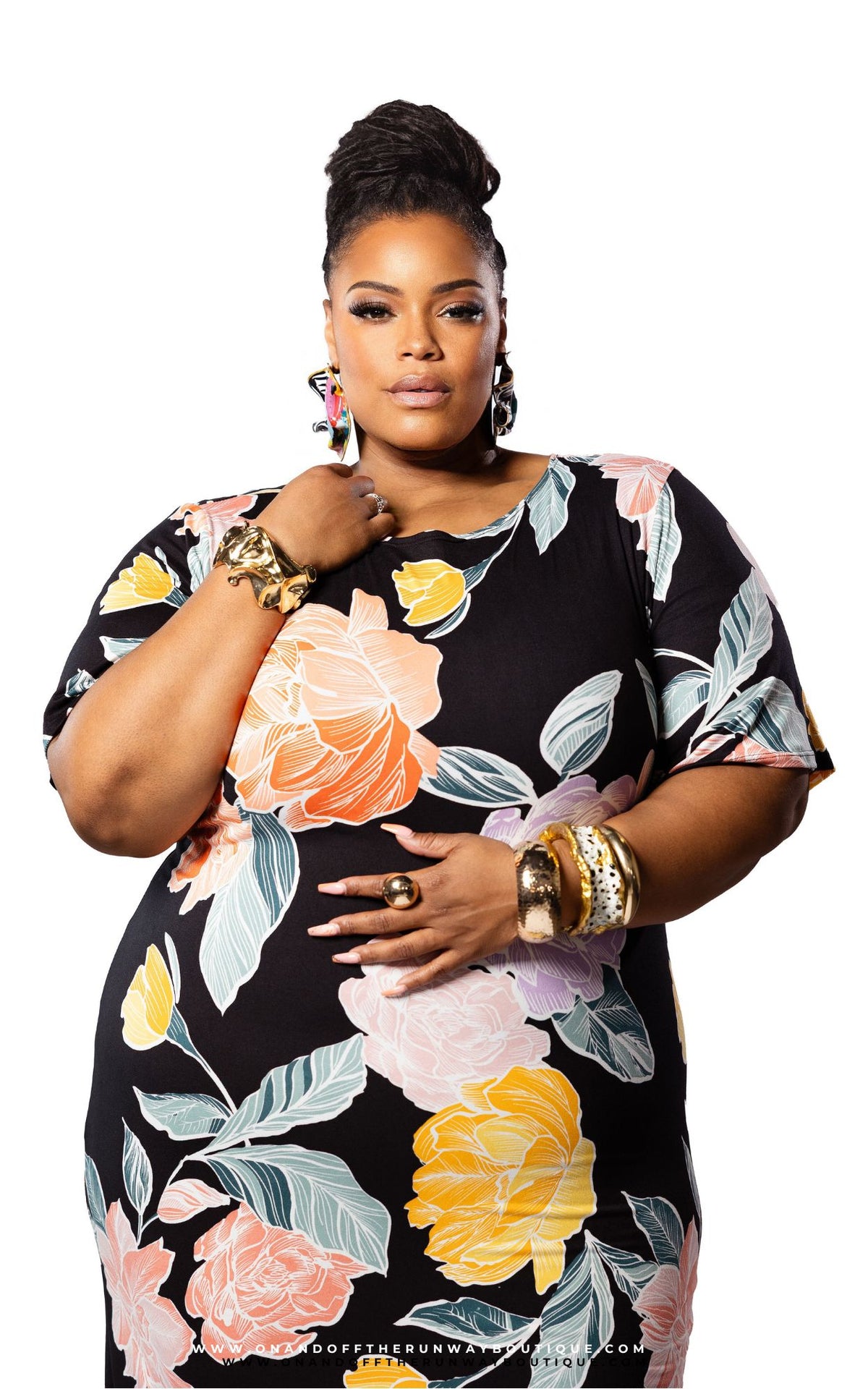 Floral Harmony  | Dress | Review Description & Return Policy