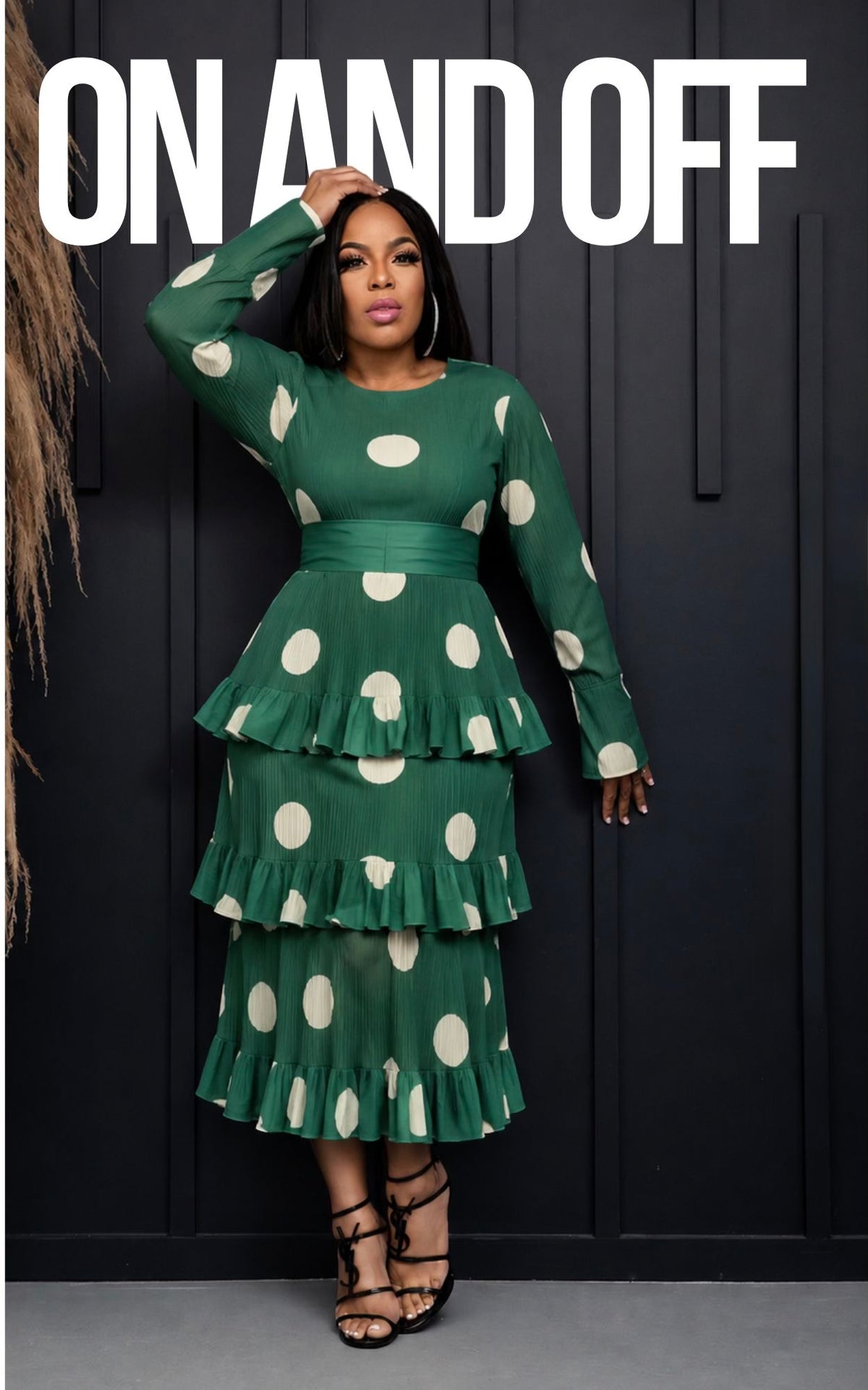 Belle Of The Ball Dress | GREEN | Review Description & Return Policy