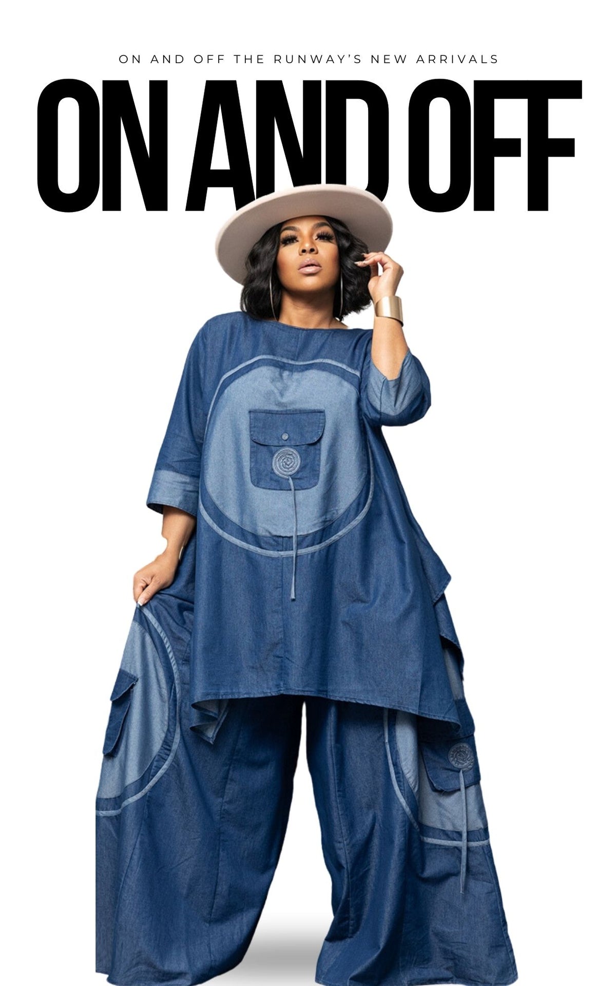 Denim Dream Set | Royal Blue | Review Description & Return Policy