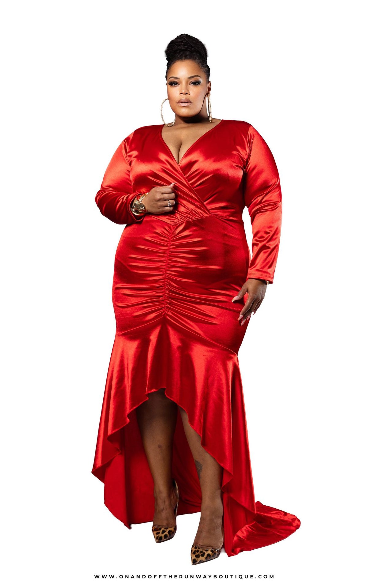 Crimson Holiday | Red | Review Description & Return Policy