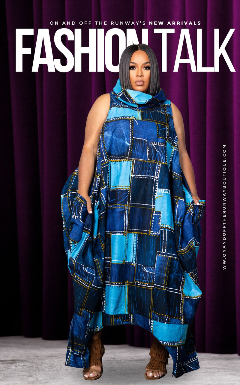 Fall Patchwork Dress/Jumper | Review Description & Return Policy