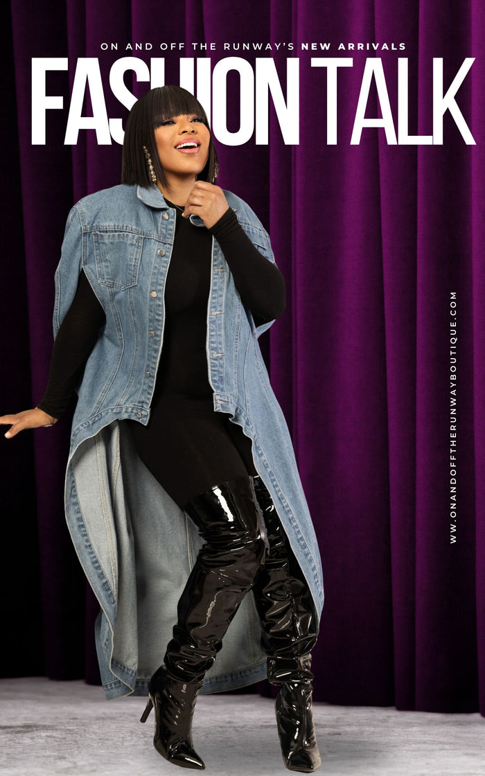 Denim Cape | Review Description & Return Policy