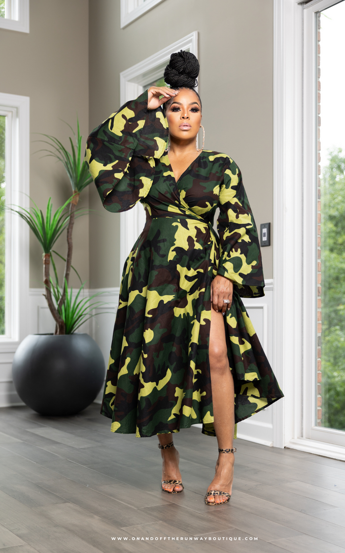 The Camo Dress | Review Description & Return Policy