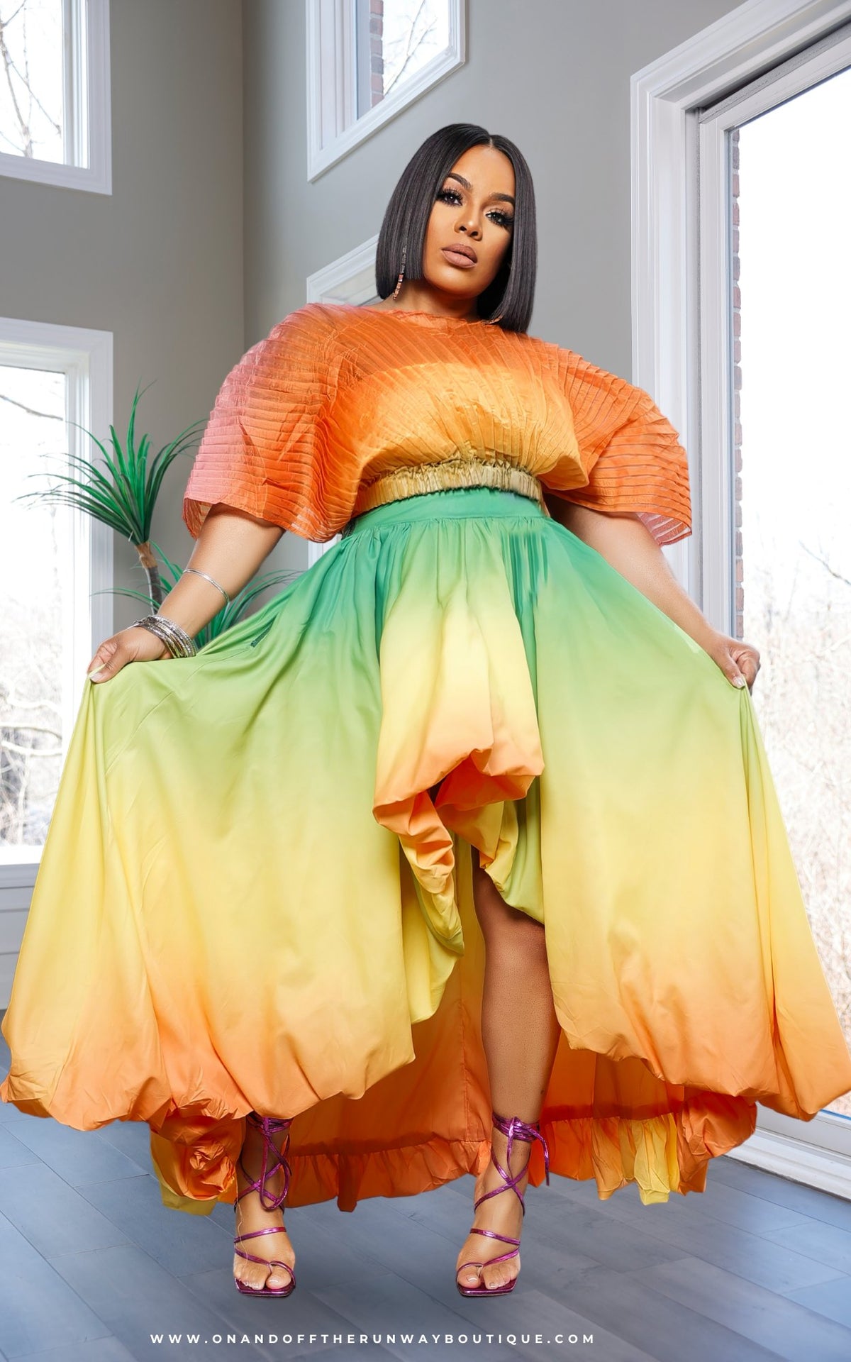 Sunshine & Rainbows | Skirt Only | Review Description & Return Policy