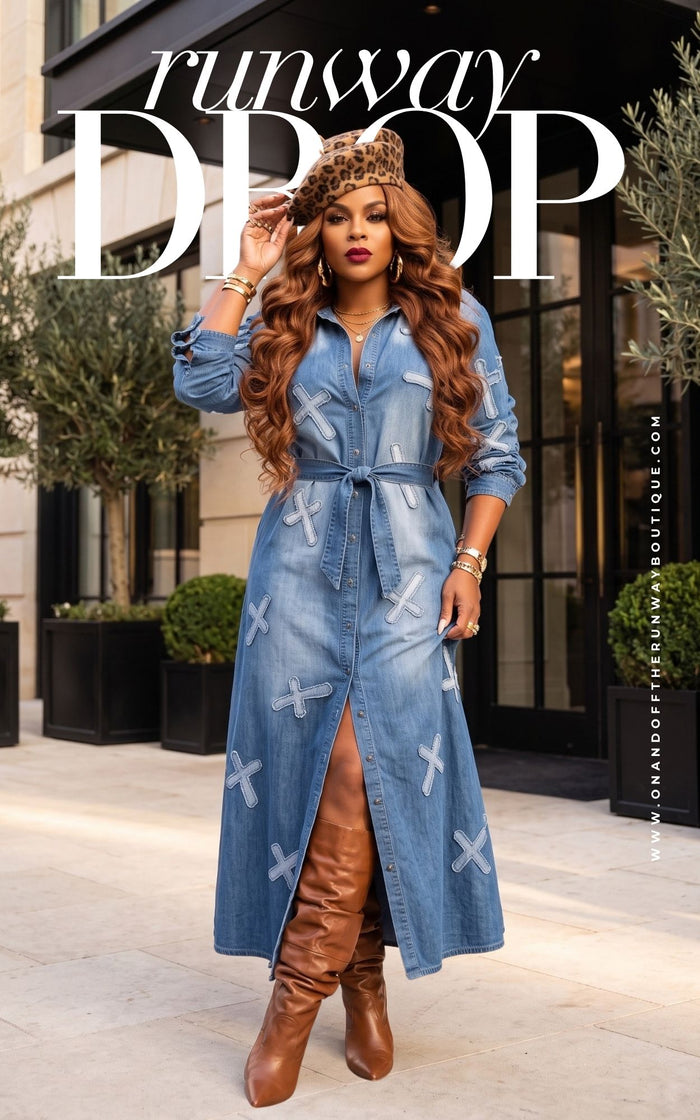 Cross Examination Denim | Dress |Review Description & Return Policy