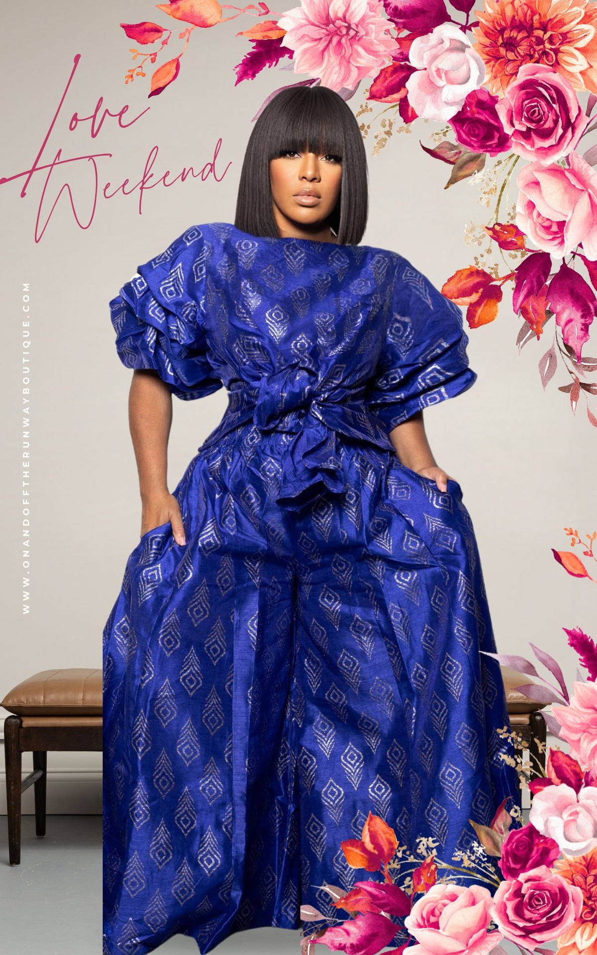 Diamonds In The Rough | Royal Blue | Review Description & Return Policy