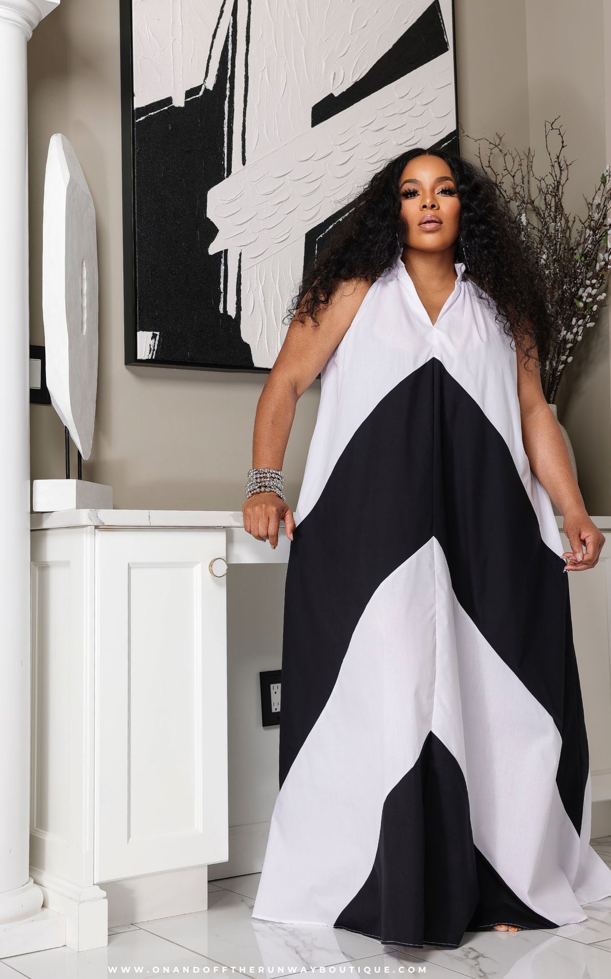 Spring/Summer Maxi | Black | Review Description & Return Policy