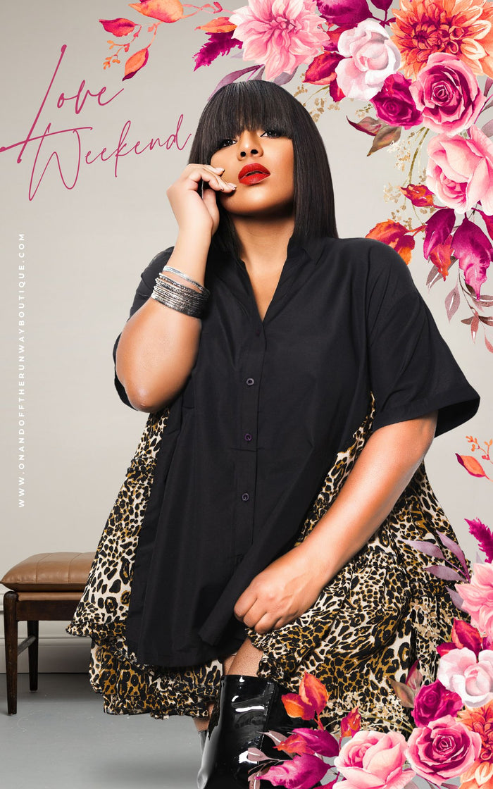 Top W/Leopard Tulle | Review Description & Return Policy