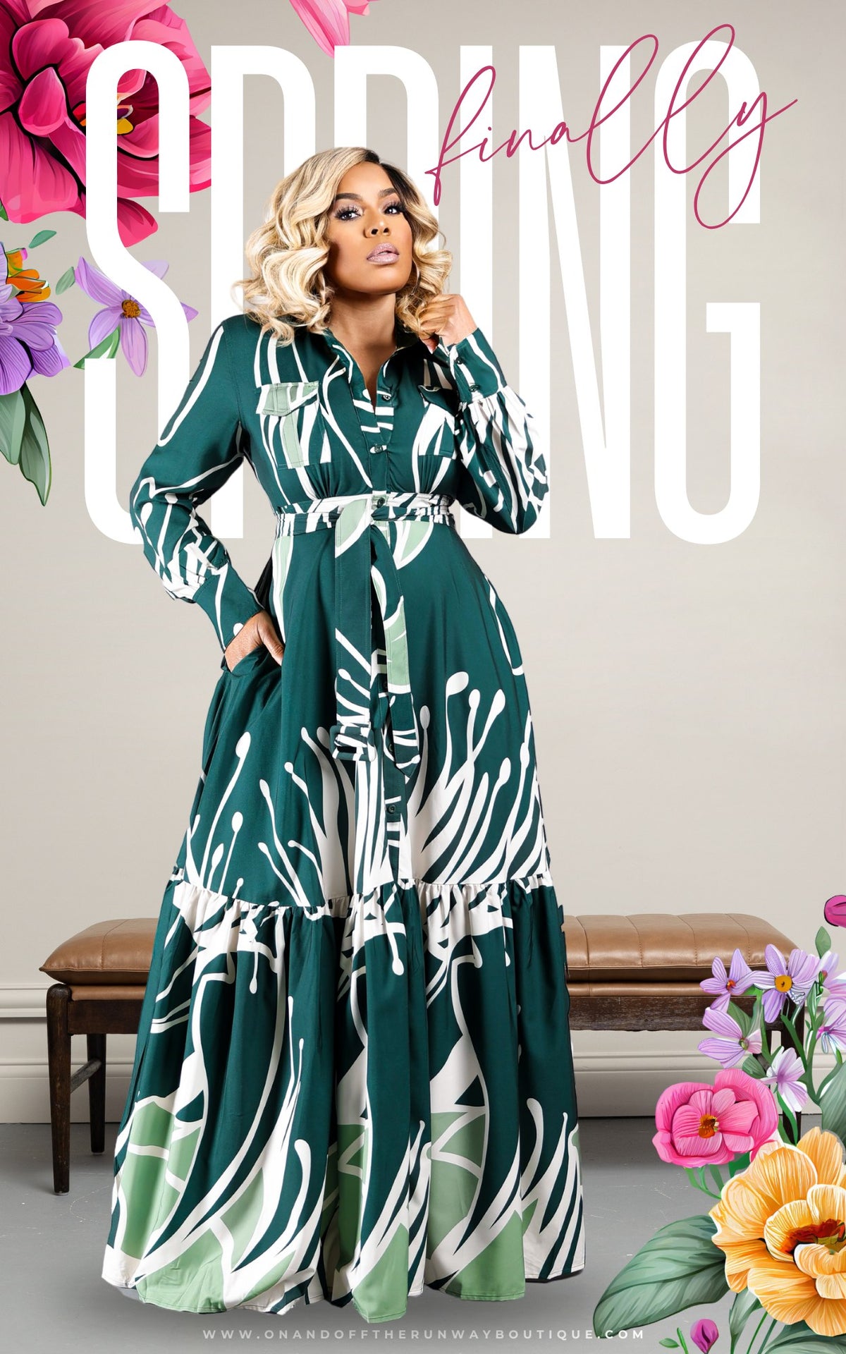 Floor Length Maxi | Dress | Review Description & Return Policy