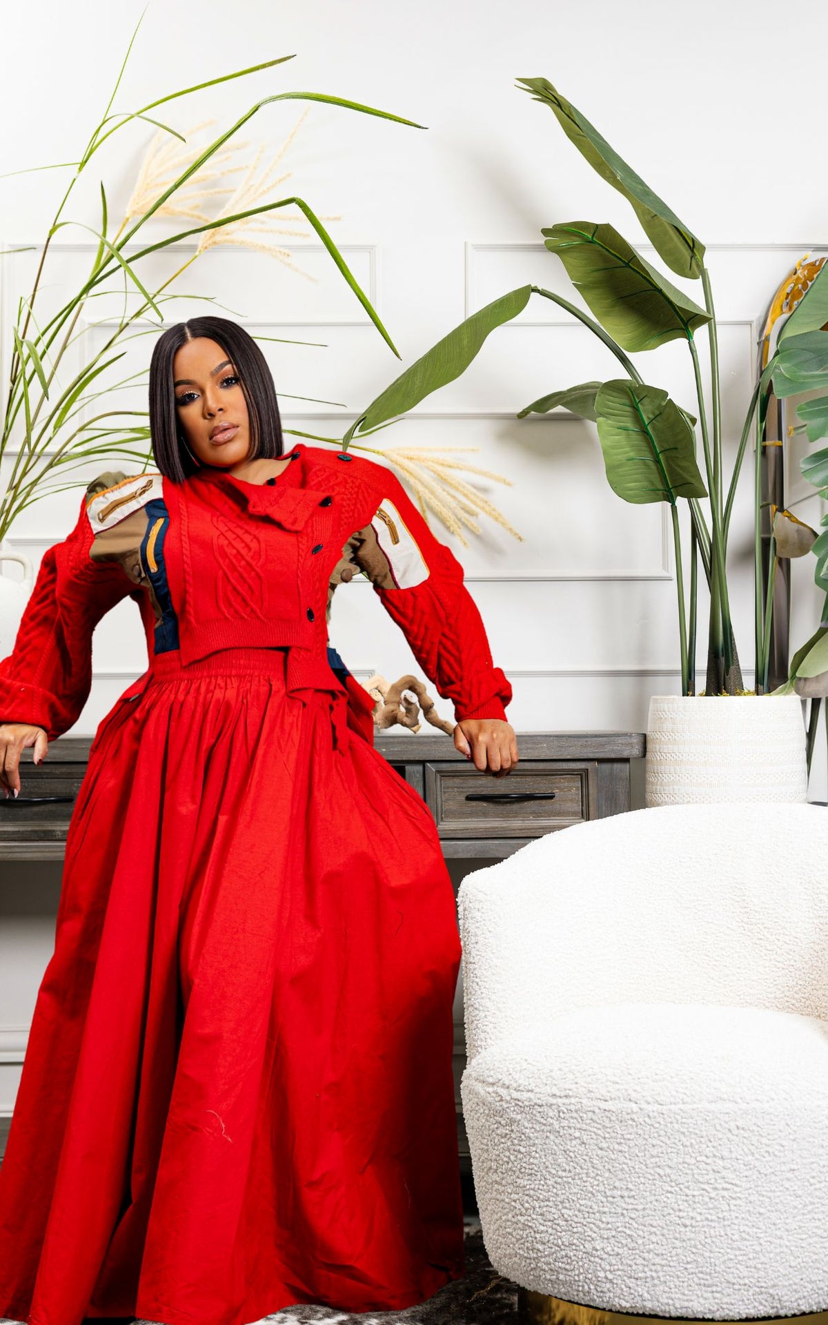 Ruby Red Skirt | Review Description & Return