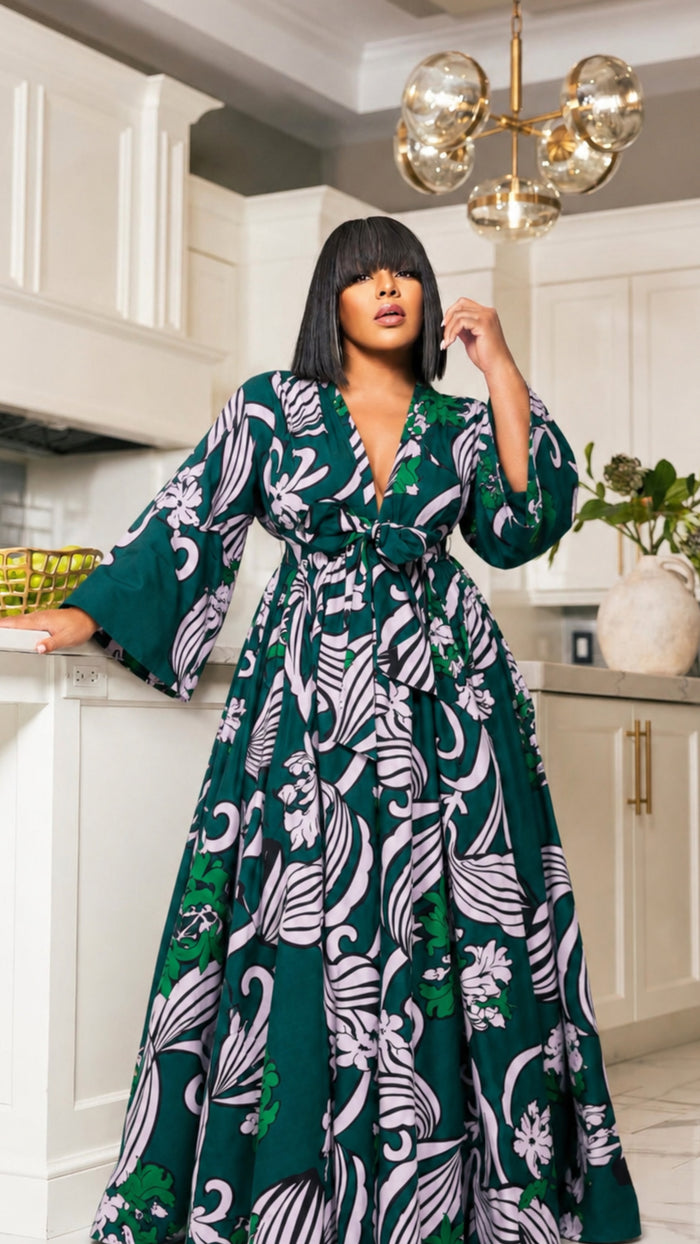 Mint Sorbet | Mint Multi Maxi Dress | Review Description & Return Policy