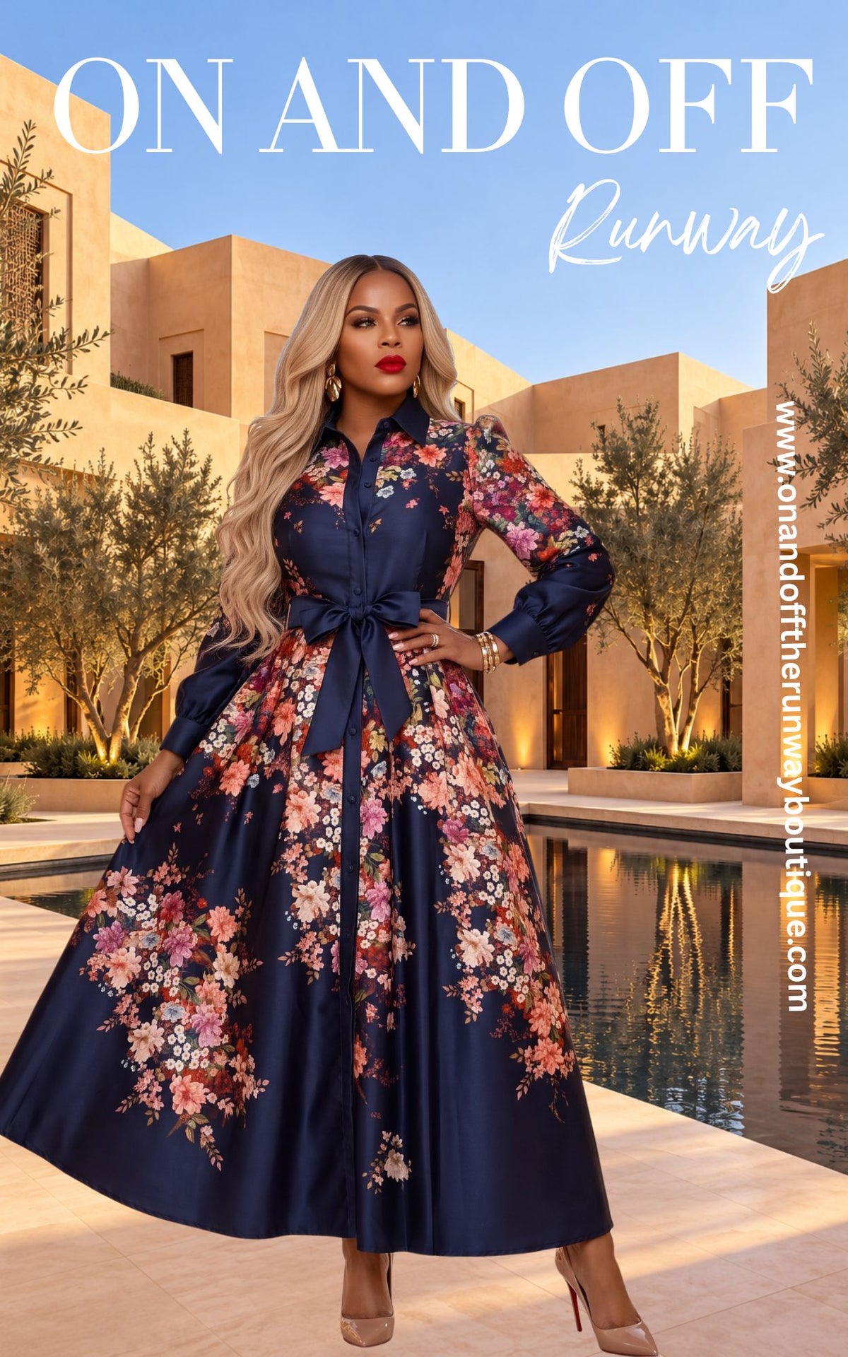Fall Florals | Dress | Review Description & Return Policy