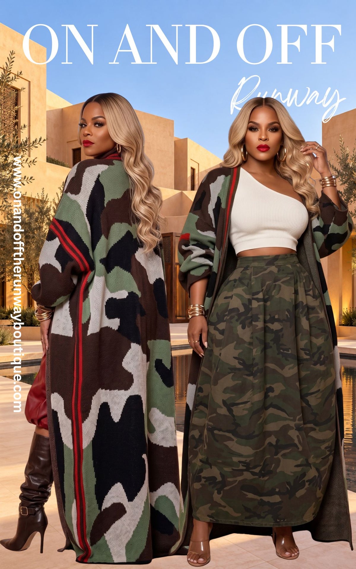 The CAMO Kimono | Review Description & Return Policy