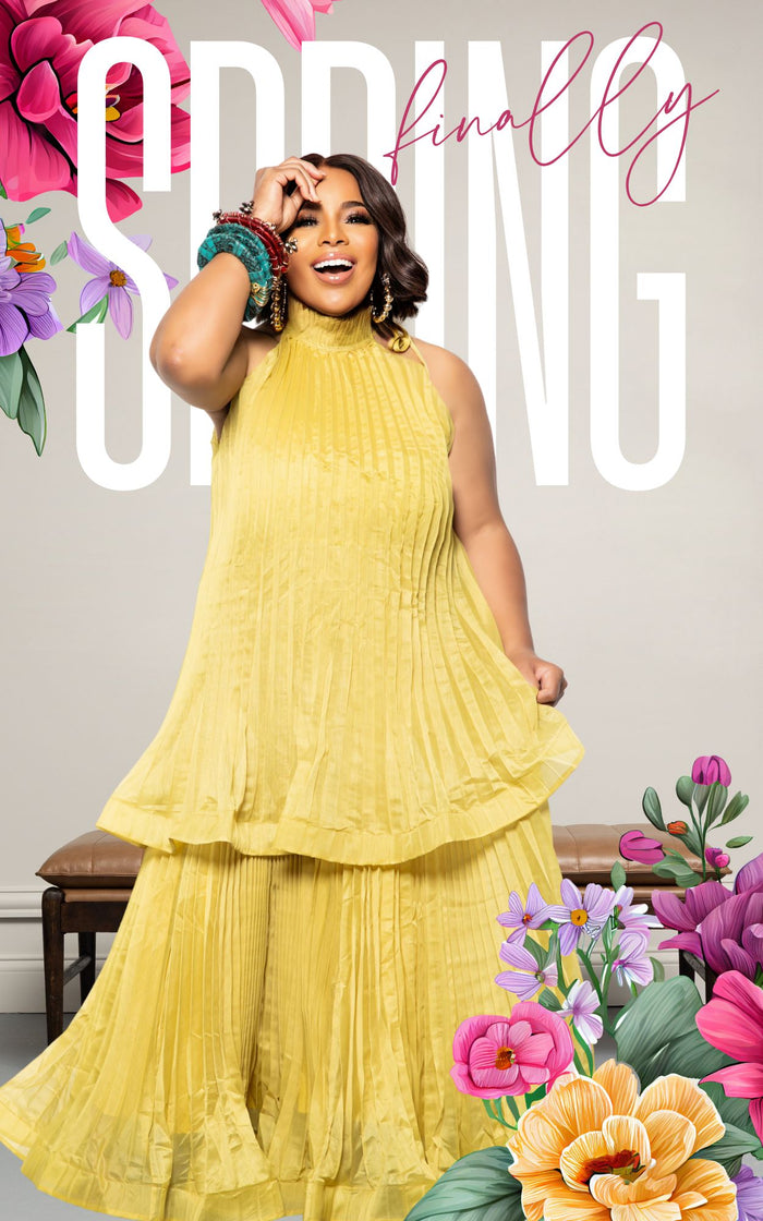 Voluminous Layers | YELLOW | Review Description & Return Policy