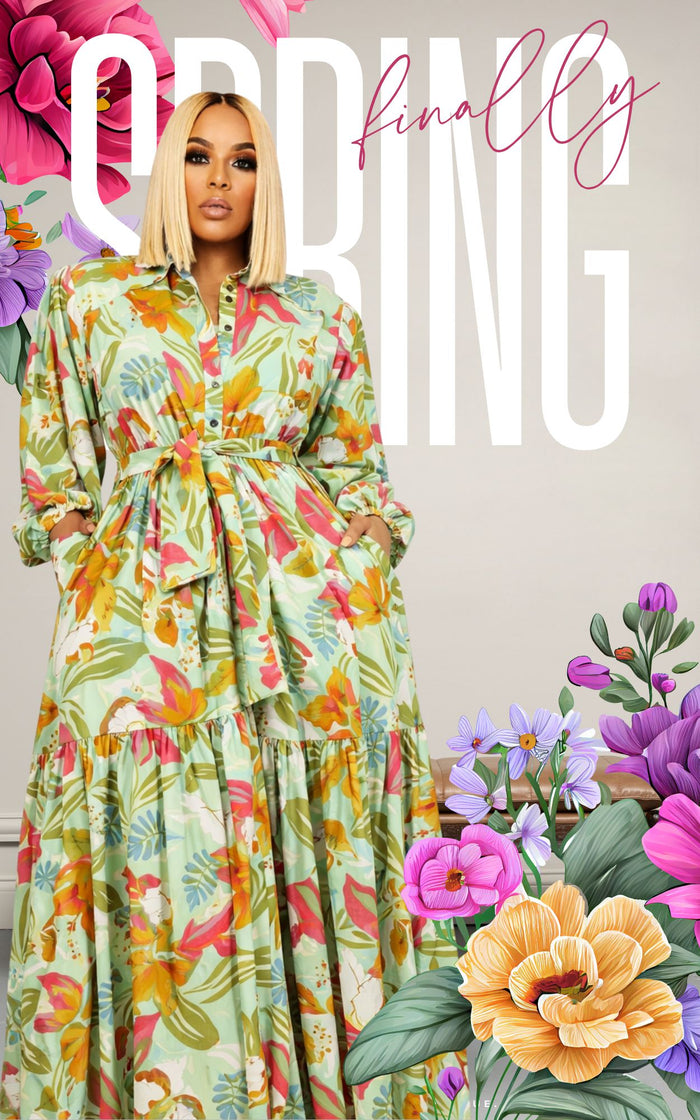 Fresh Air | Maxi Dress | Review Description & Return Policy