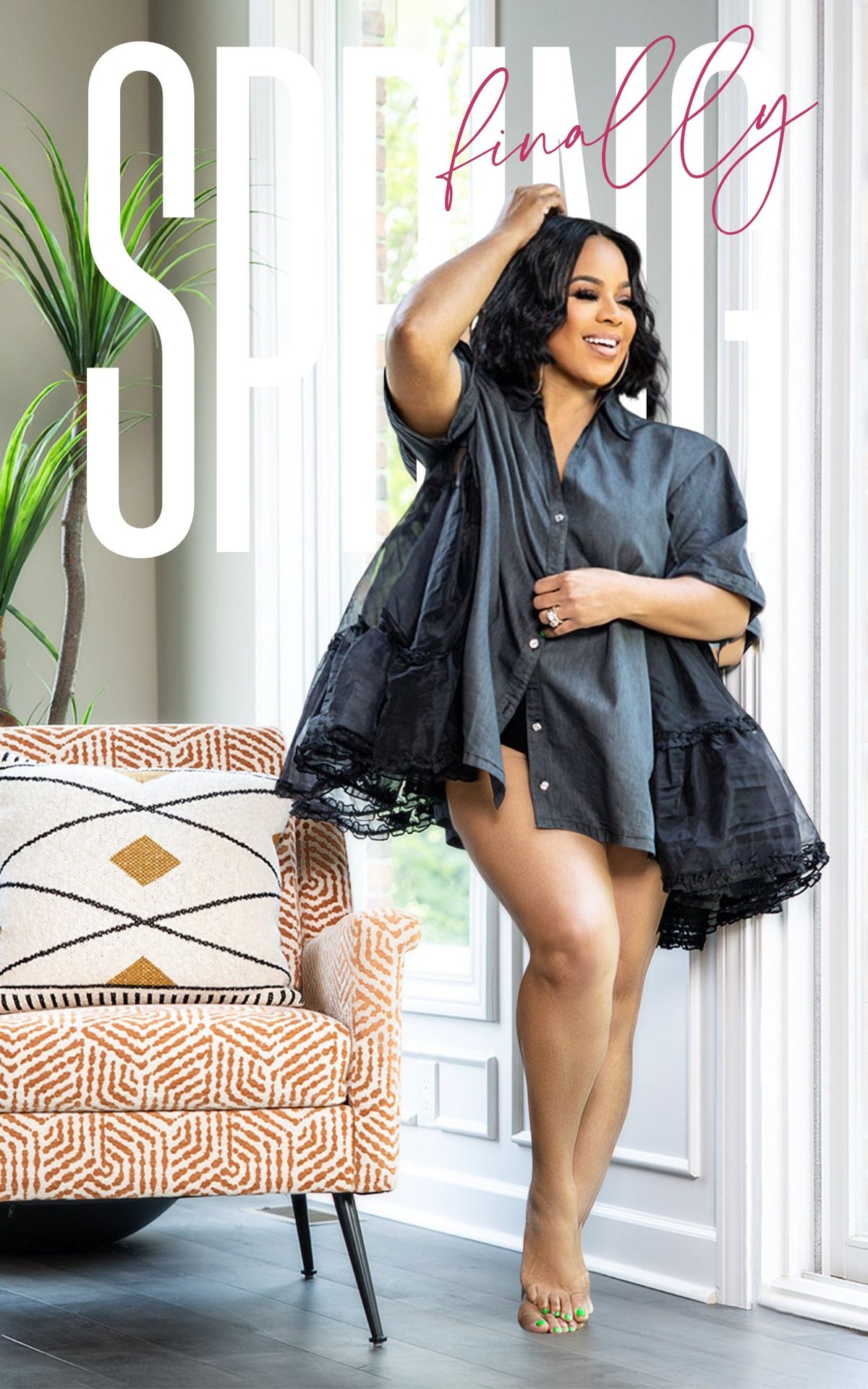 Style Extension | Charcoal | Review Description & Return Policy