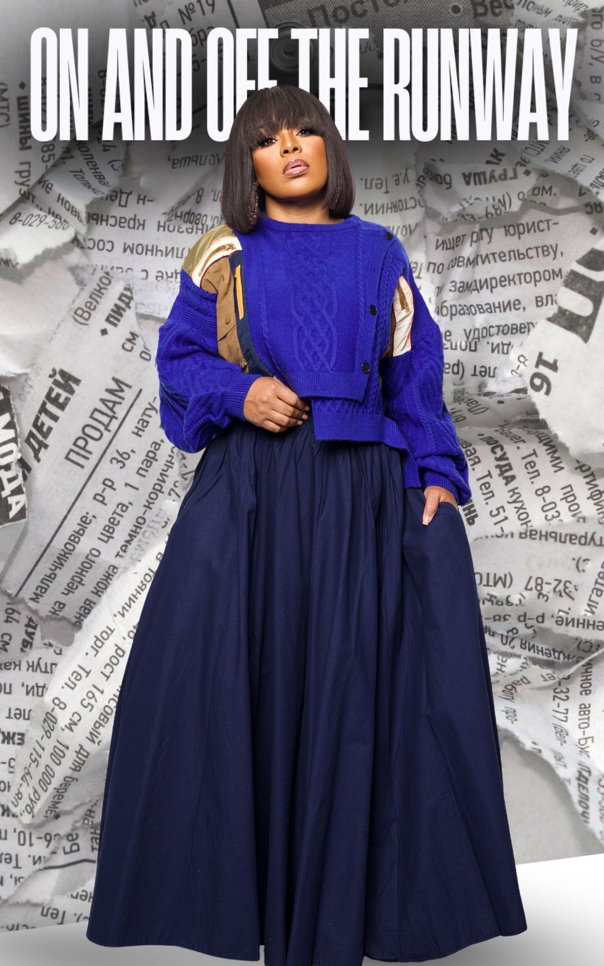 Midnight Blue | Skirt | Review Description & Return