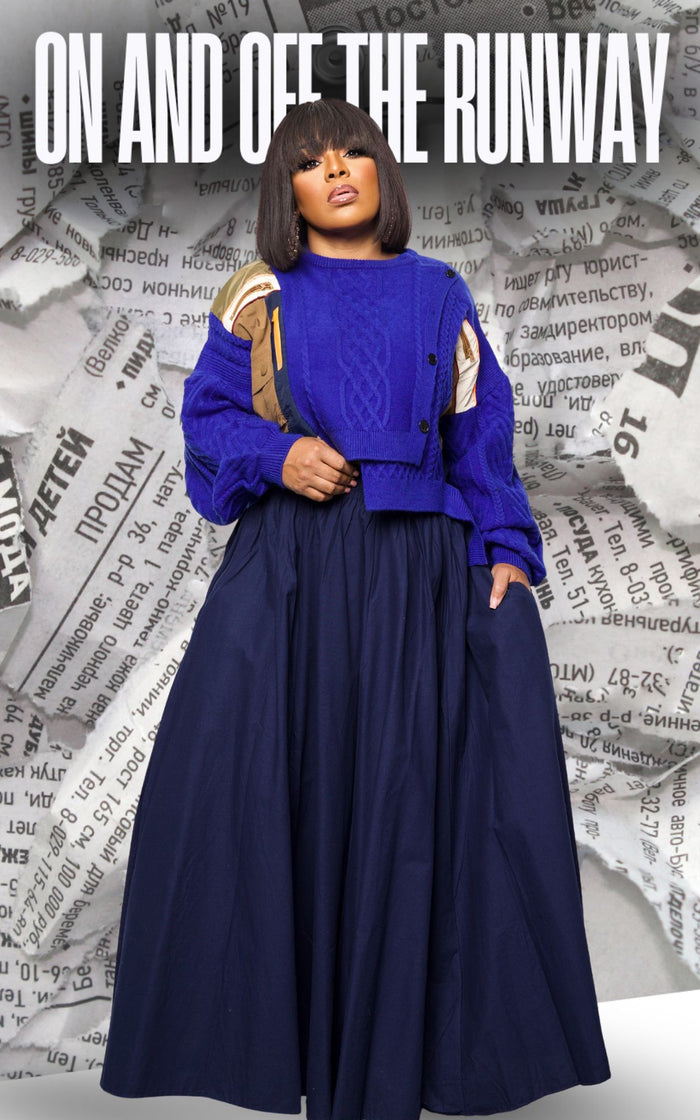 Midnight Blue | Skirt | Review Description & Return