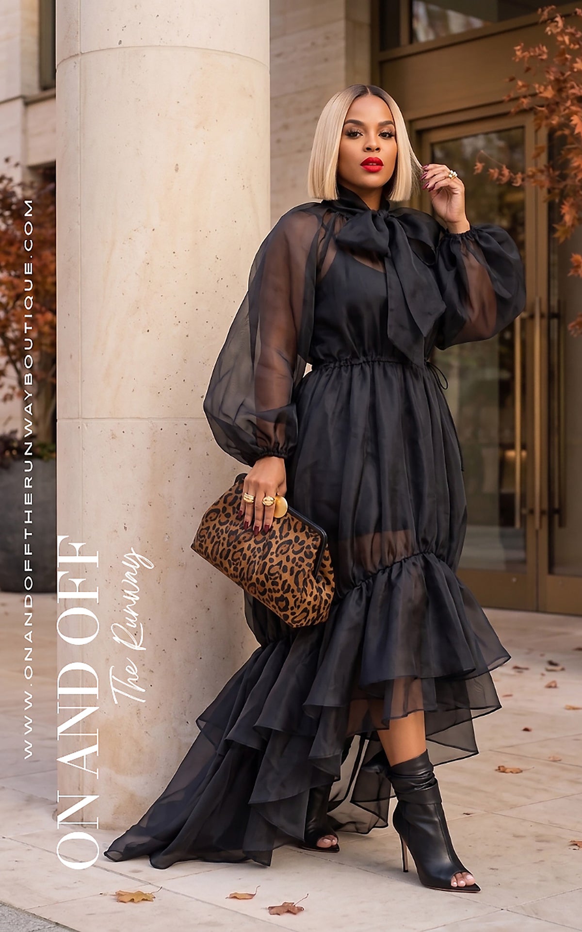 All About That Bow | BLACK | Review Description & Return Policy