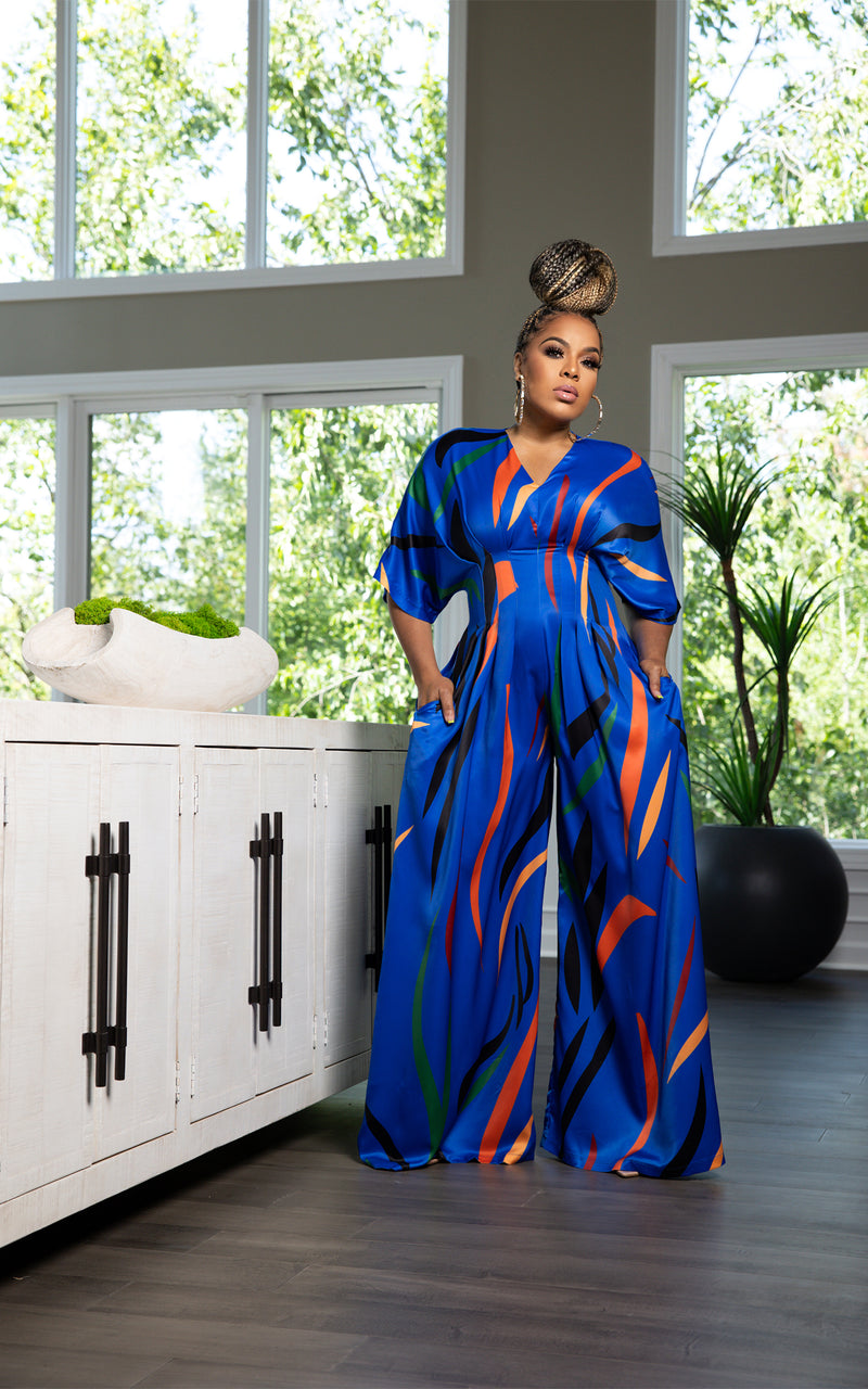 Break Of Day - Royal Blue I Jumpsuit | Review Description & Refund Policy