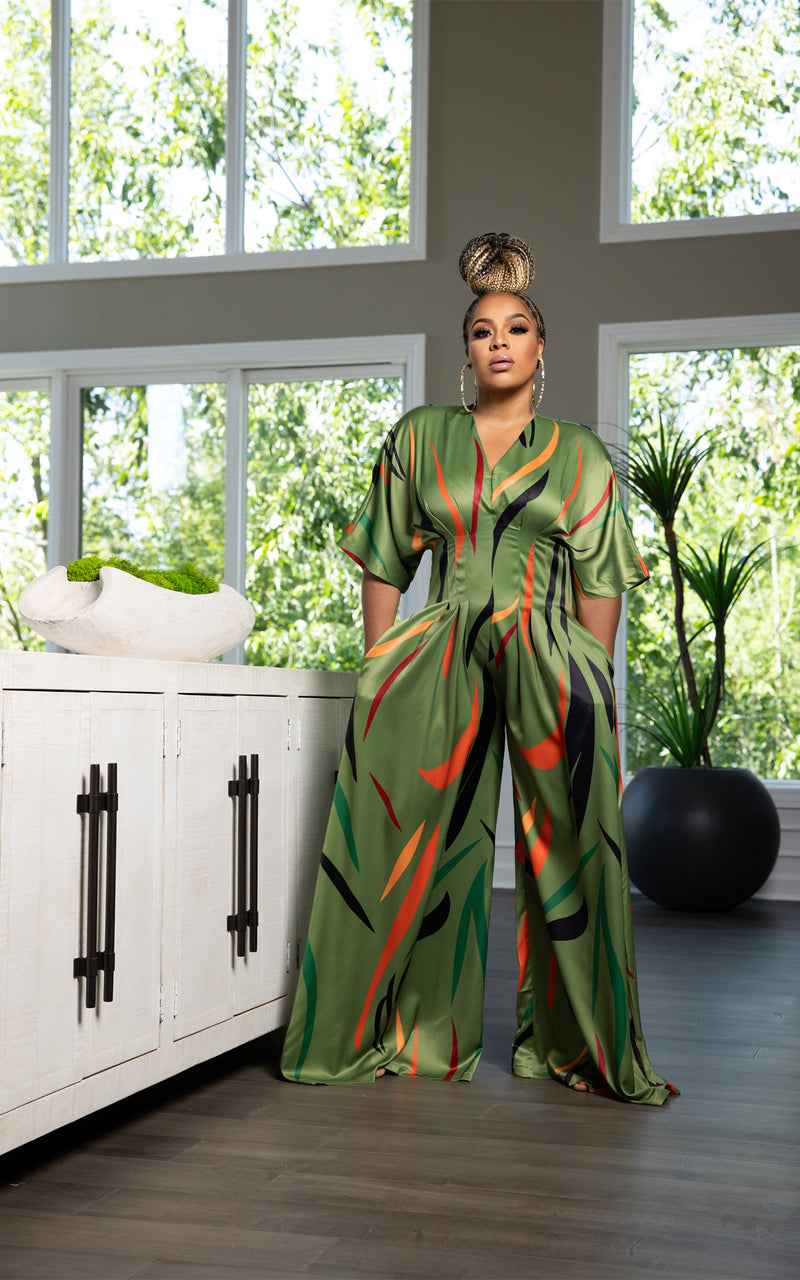 Break Of Day - Olive  I Jumpsuit | Review Description & Refund Policy