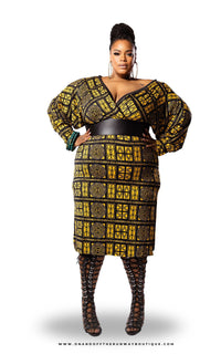 Tribal Royalty | Dress | Review Description & Return Policy