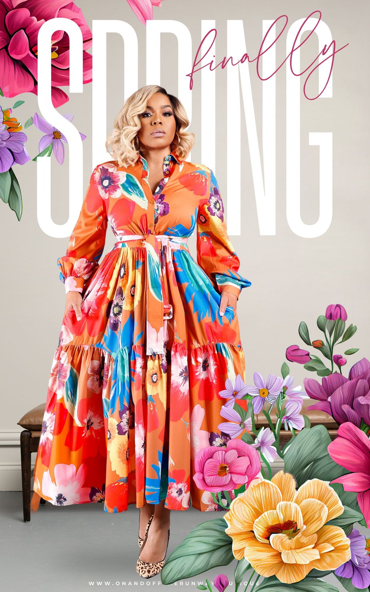 Spring Is Spring’n | Dress | Review Description & Return Policy