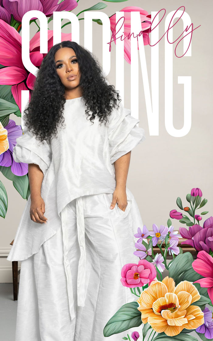 Spring Moments | WHITE | Review Description & Return Policy