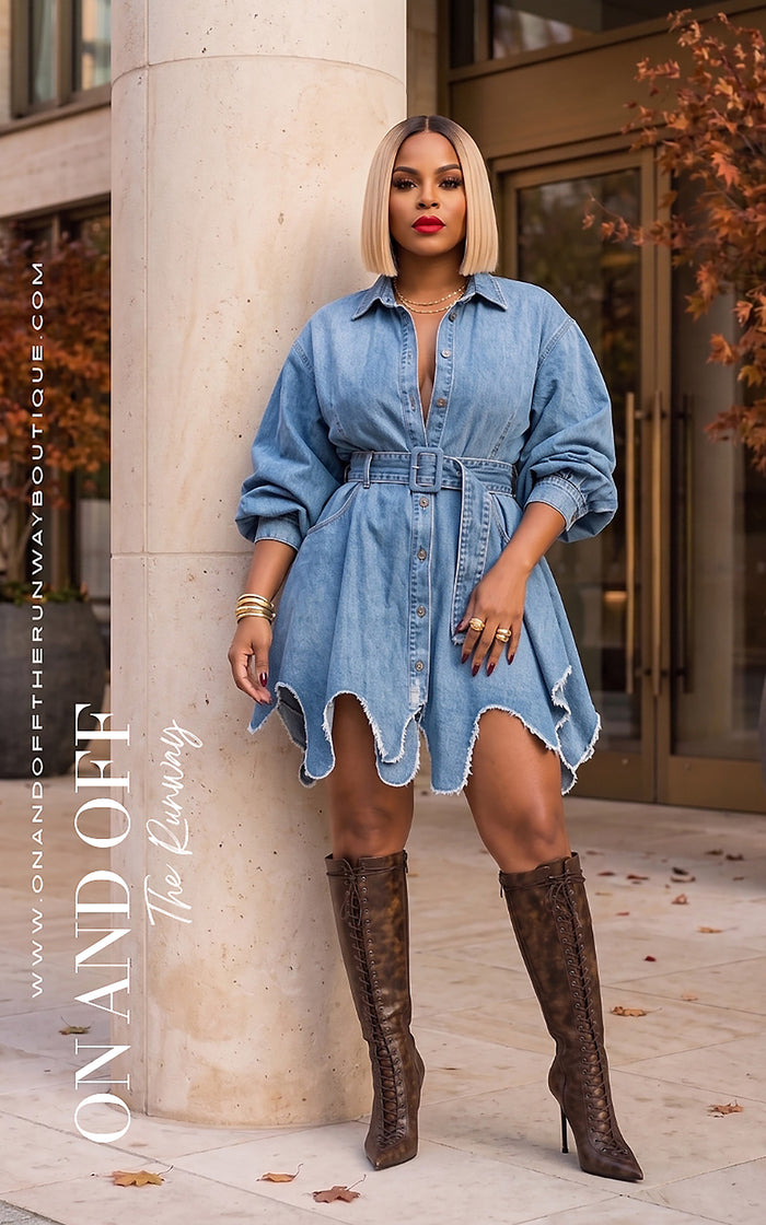 Denim Doll | DRESS | Review Description & Return Policy