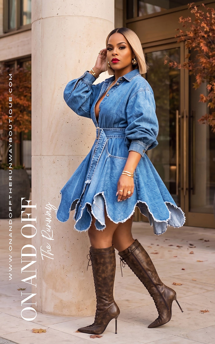 Denim Doll | DRESS | Review Description & Return Policy