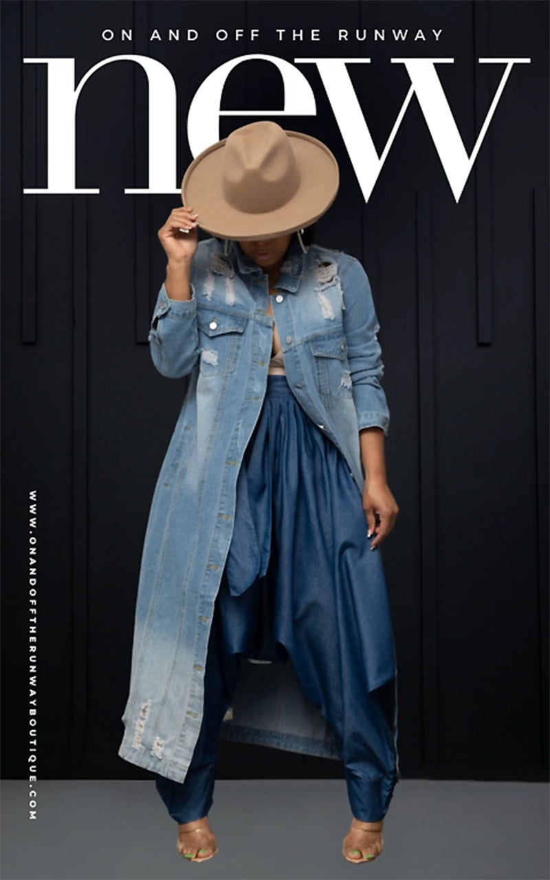 The Denim Maxi | Coat | Review Description & Return Policy