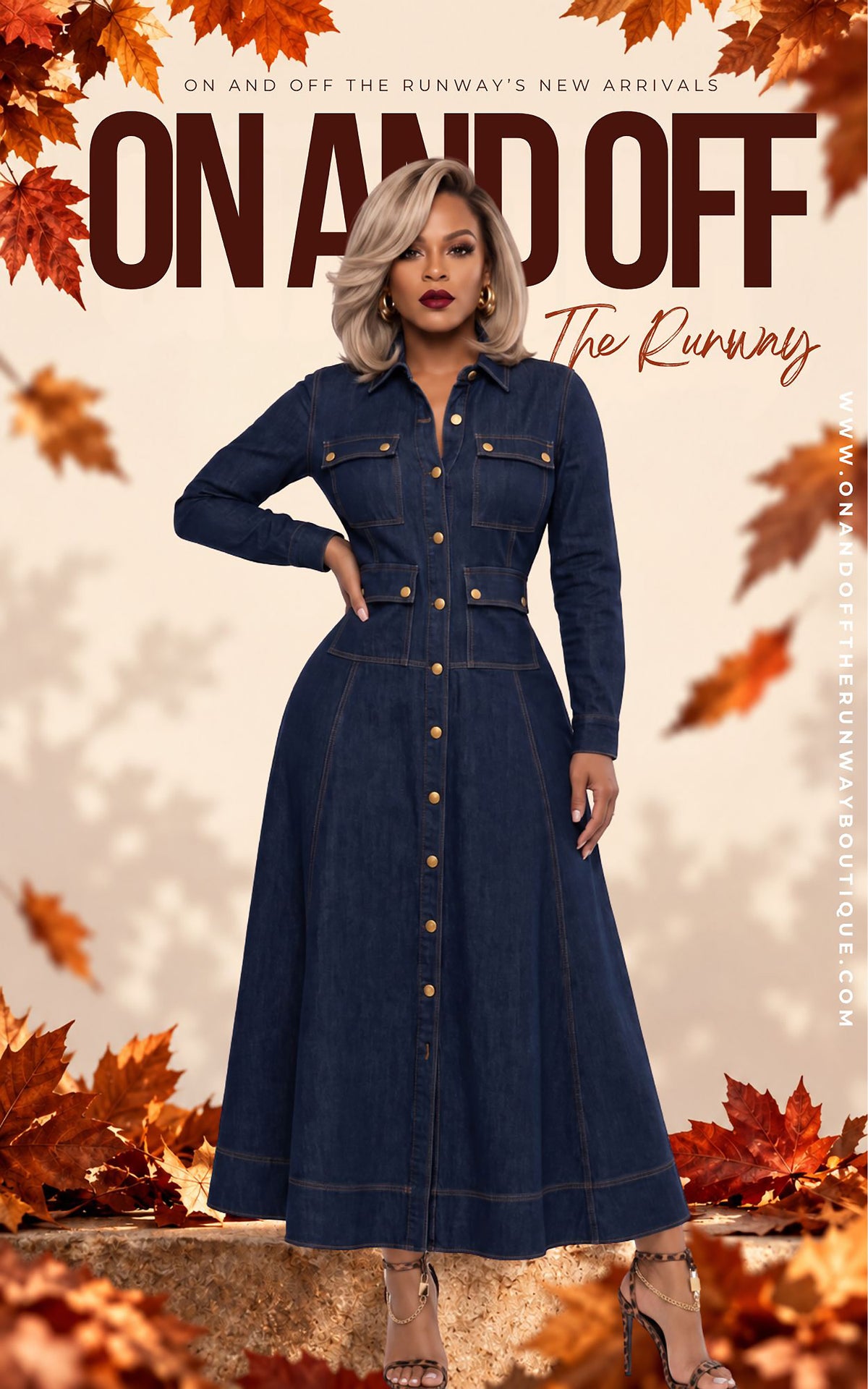 Fall Romance | Dress | Review Description & Return Policy