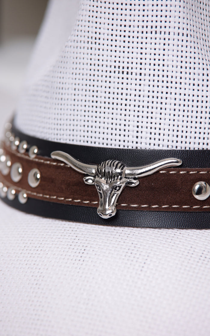Saddle Up | White | Review Description & Return Policy