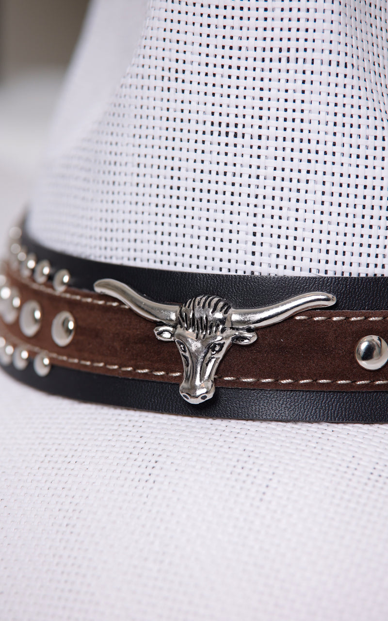Saddle Up | White | Review Description & Return Policy
