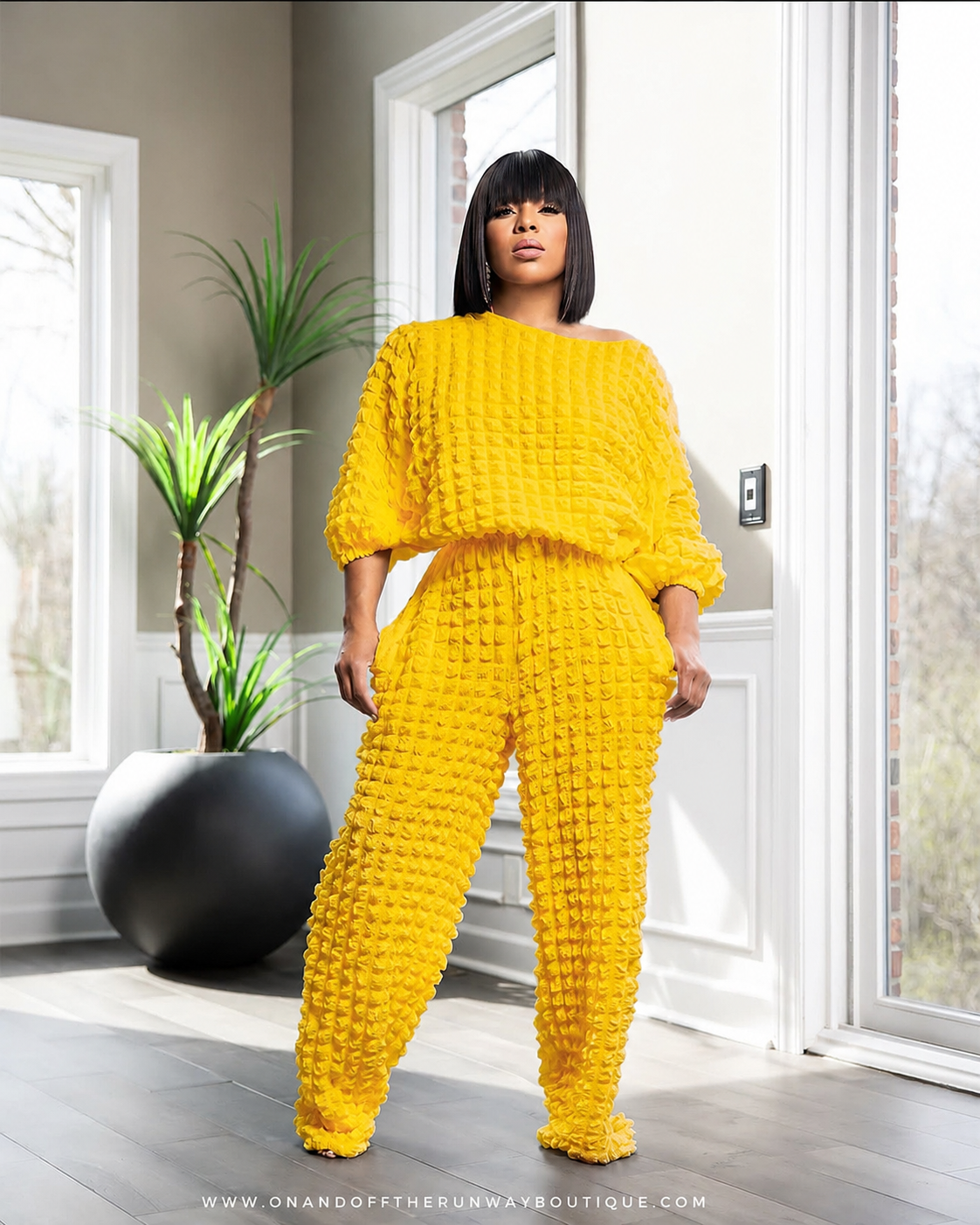 Issa A Day Party | Yellow | Review Description & Return Policy