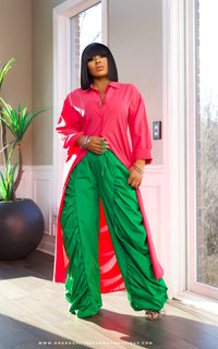 Button It Up Shirt Dress | Barbie Pink | | Review Description & Return Policy