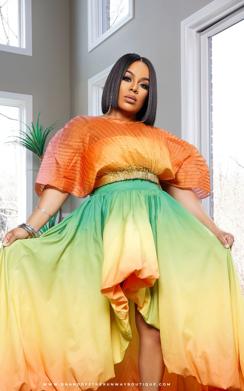 Ombre' | Top | Review Description & Return Policy