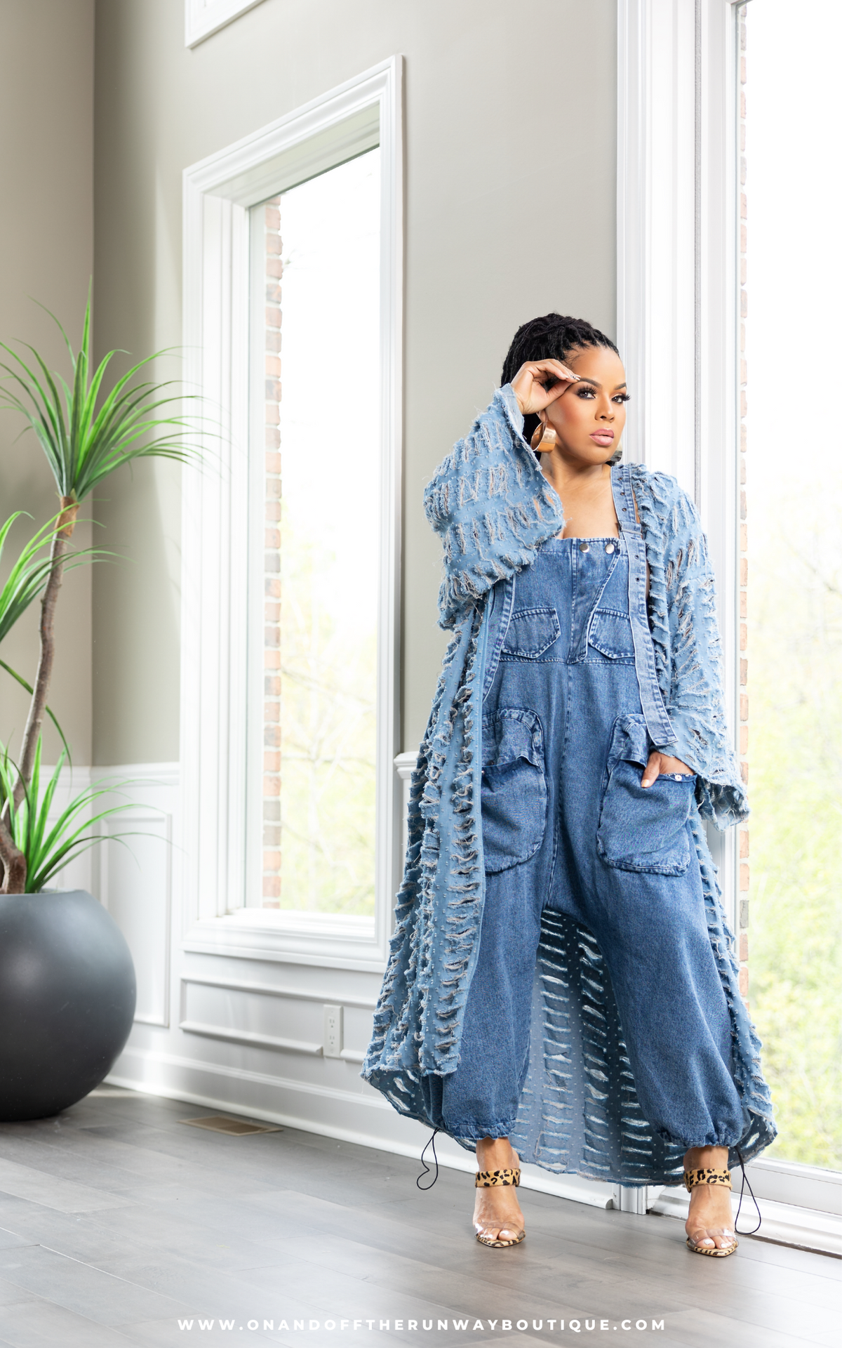 Denim Jumper | Review Description & Return Policy