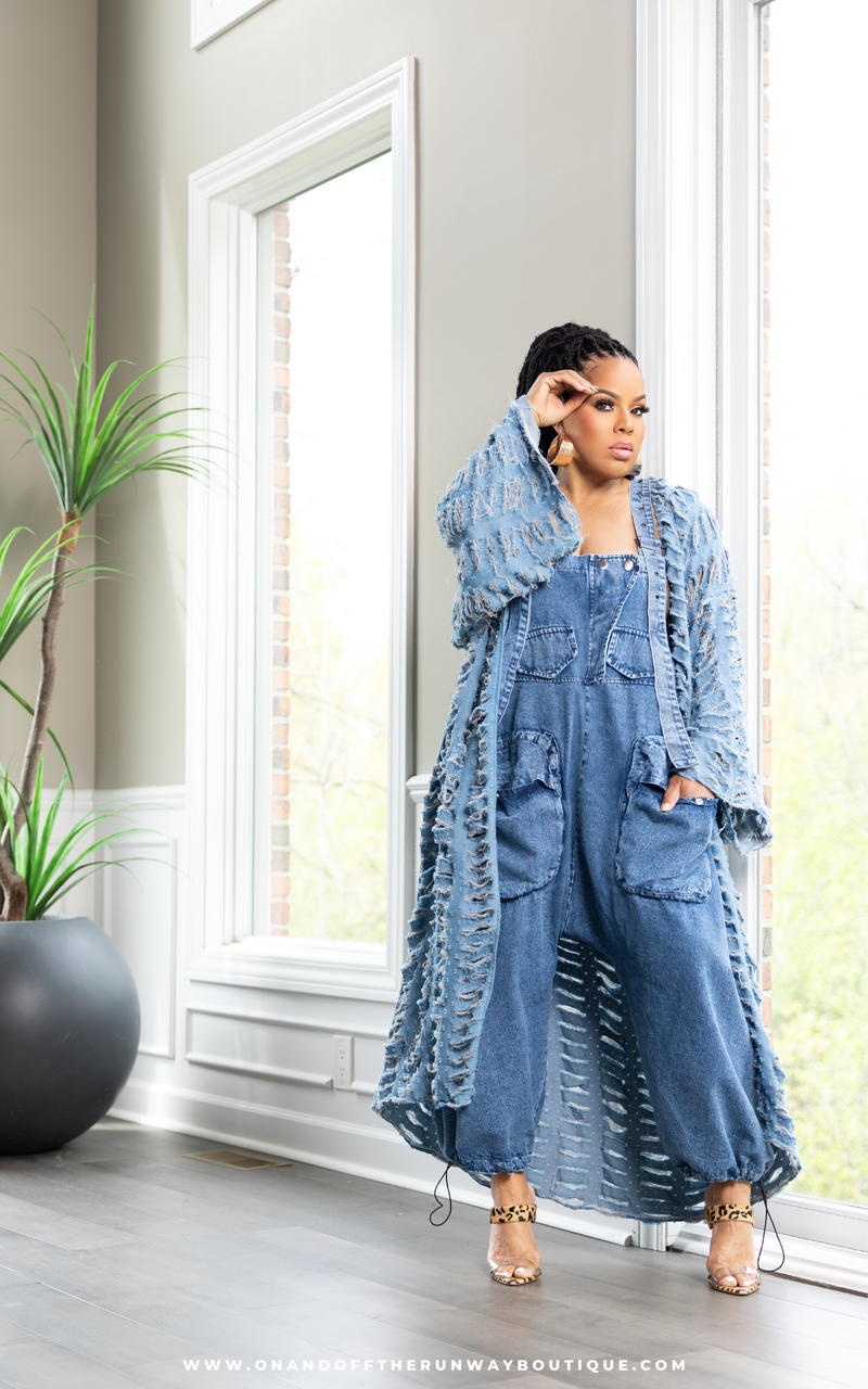 Denim Jumper | Review Description & Return Policy